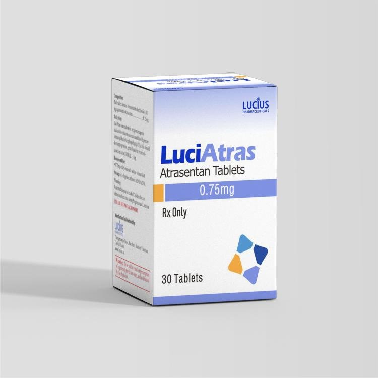 LuciAtras Atrasentan 0.75 mg×30 tablets