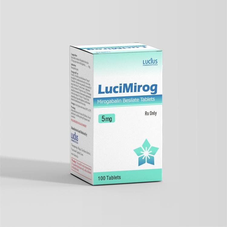 LuciMirog Mirogalbin Besilate 5 mg×100 tablets